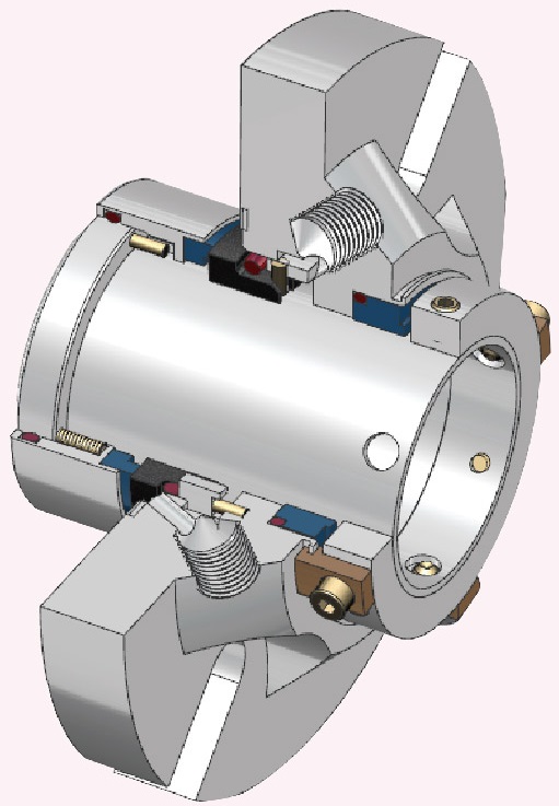 mechanical seal type INCURC analog Aesseal CURC